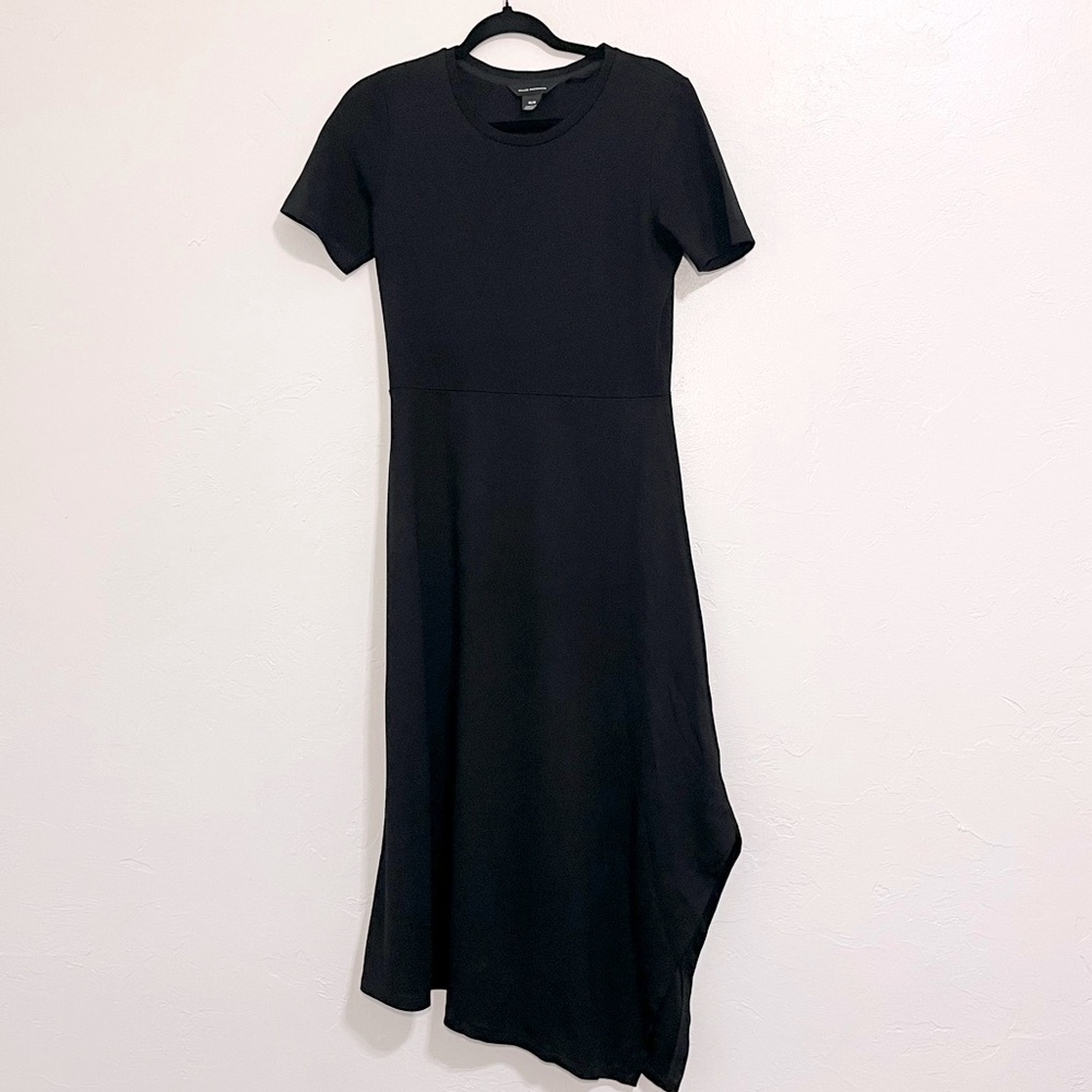 Club Monaco Elianna Shirt Sleeve Midi T Shirt Dress - Picture 4 of 13